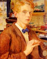 George Owen Wynne Apperley - Portrait Of The Artist
